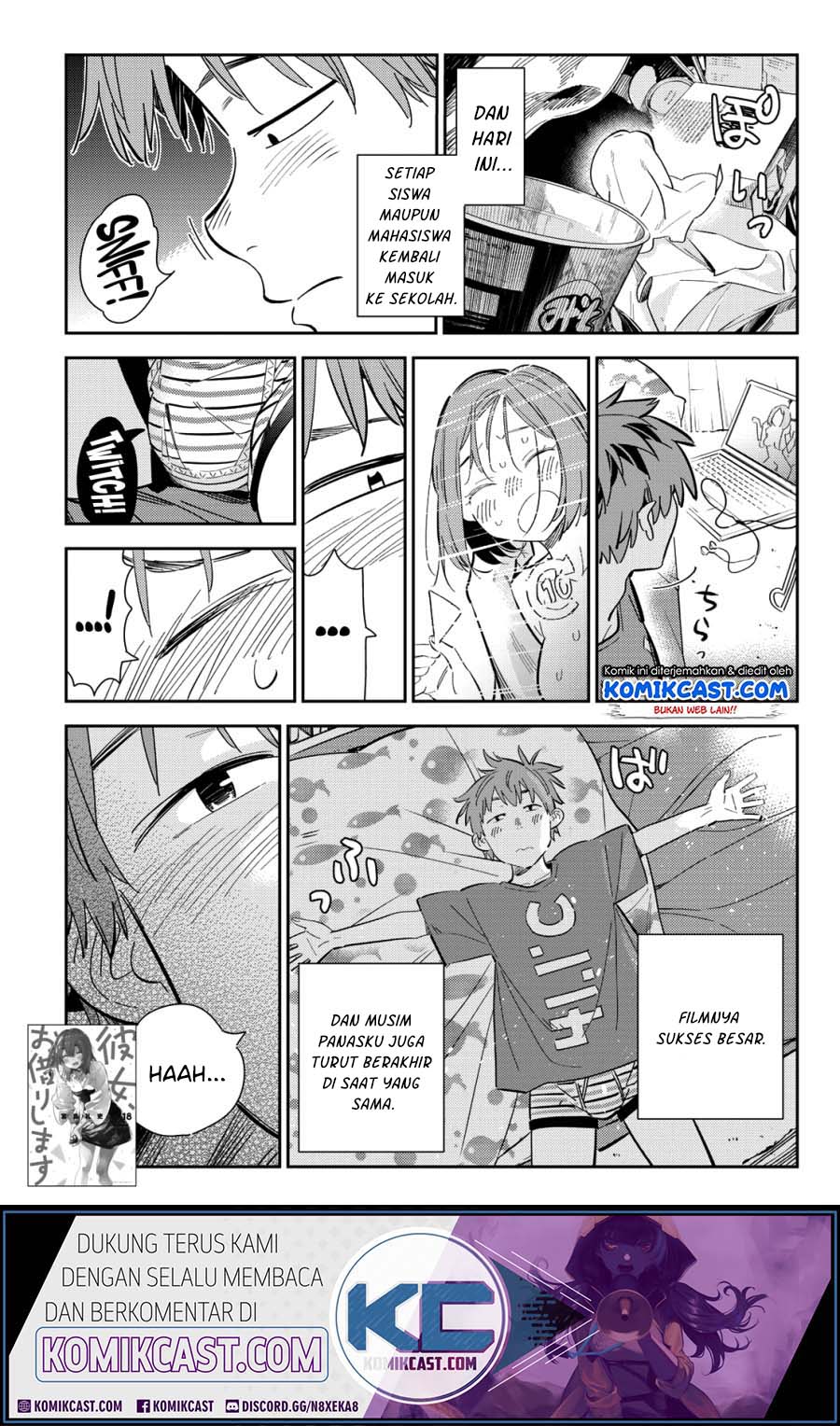 Kanojo Okarishimasu Chapter 168 Gambar 3