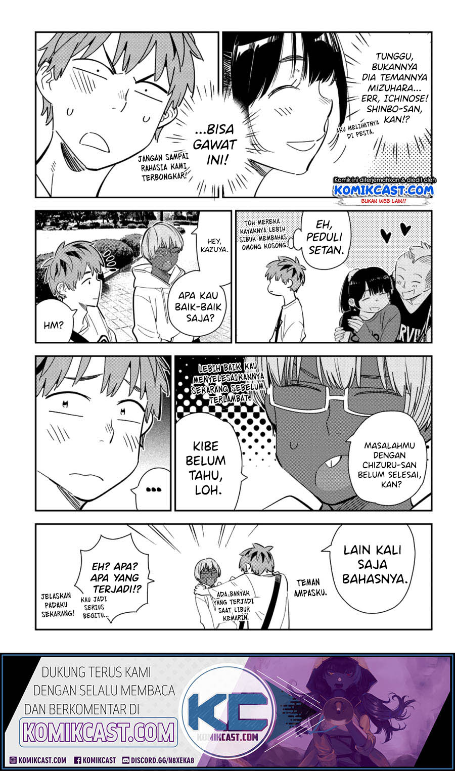 Kanojo Okarishimasu Chapter 168 Gambar 8