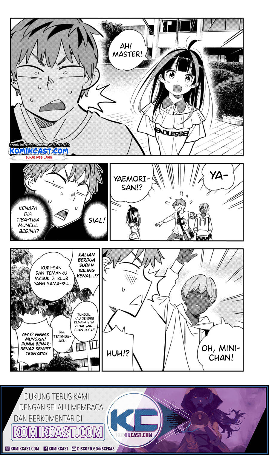 Kanojo Okarishimasu Chapter 168 Gambar 9