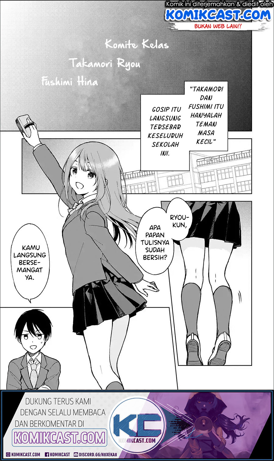 Baca Chikan Saresou ni Natteiru S-kyuu Bishoujo wo Tasuketara Tonari no Seki no Osanajimi datta Chapter 13 Gambar 2