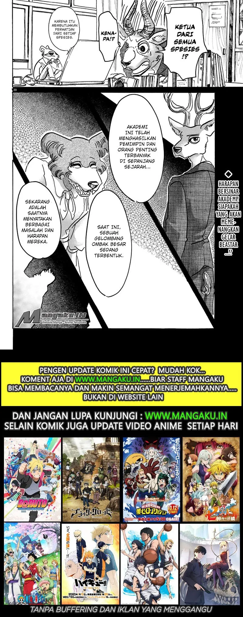 Beastars Chapter 52 Gambar 19