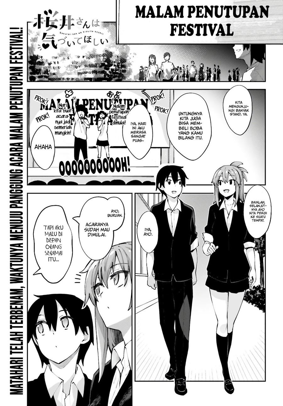 Baca Sakurai-san Wants To Be Noticed Chapter 13 Gambar 2