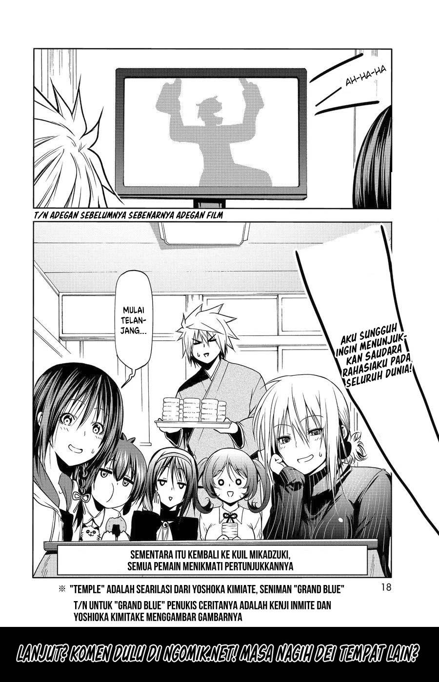 Grand Blue Chapter 65.5 Gambar 16