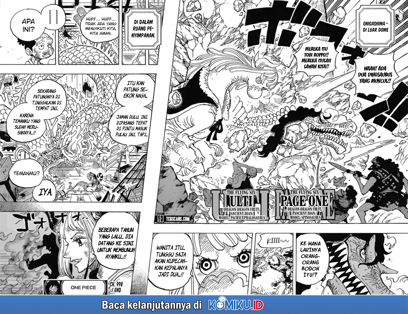 One Piece Chapter 998 HD Gambar 12
