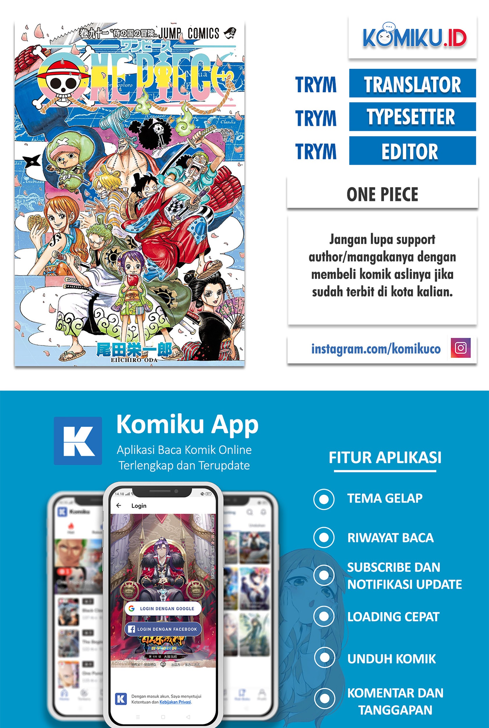 Baca Komik One Piece Chapter 998 Gambar 1