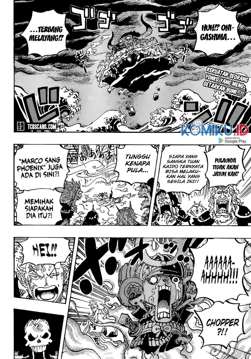 One Piece Chapter 998 HD Gambar 3