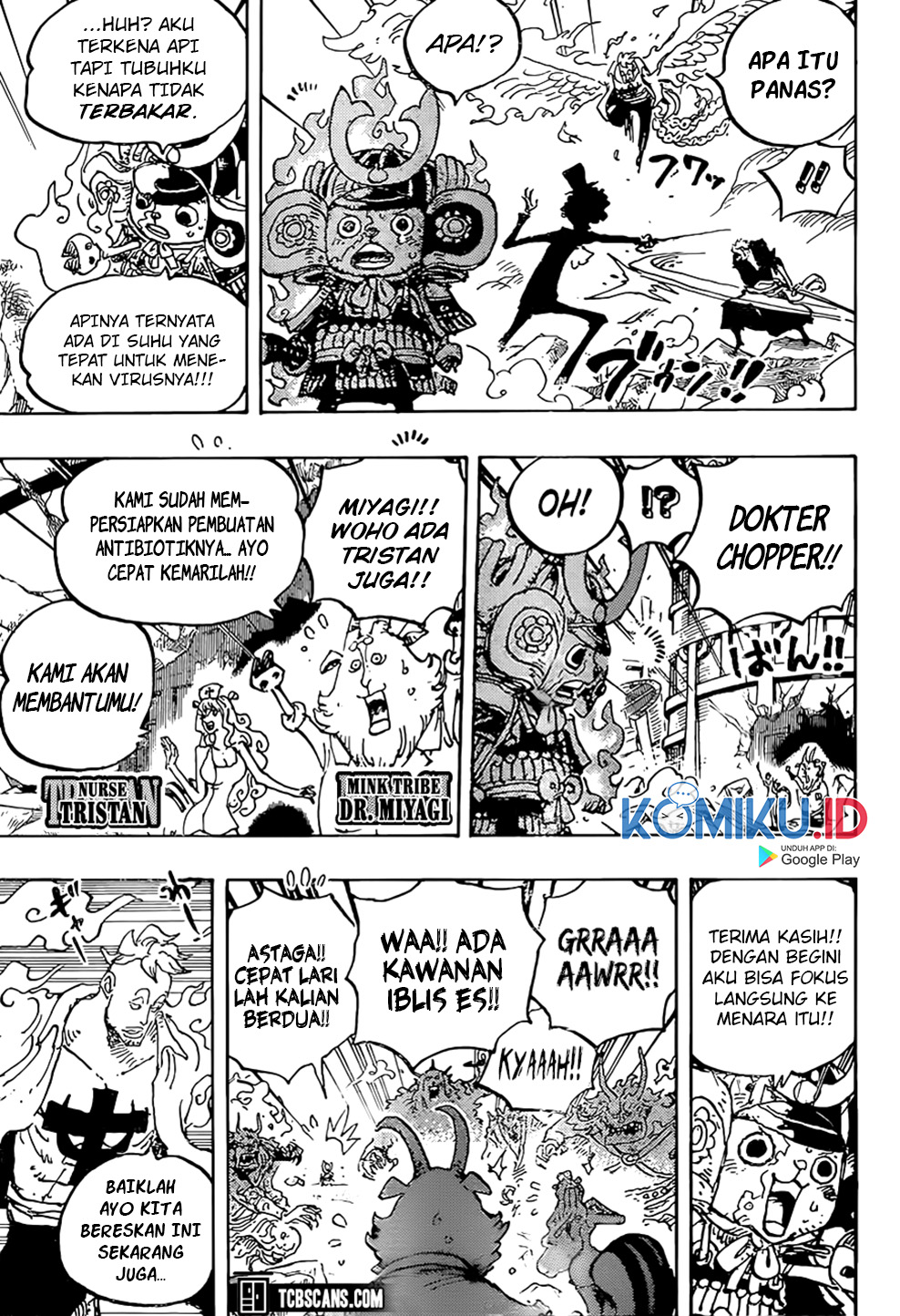 One Piece Chapter 998 HD Gambar 4