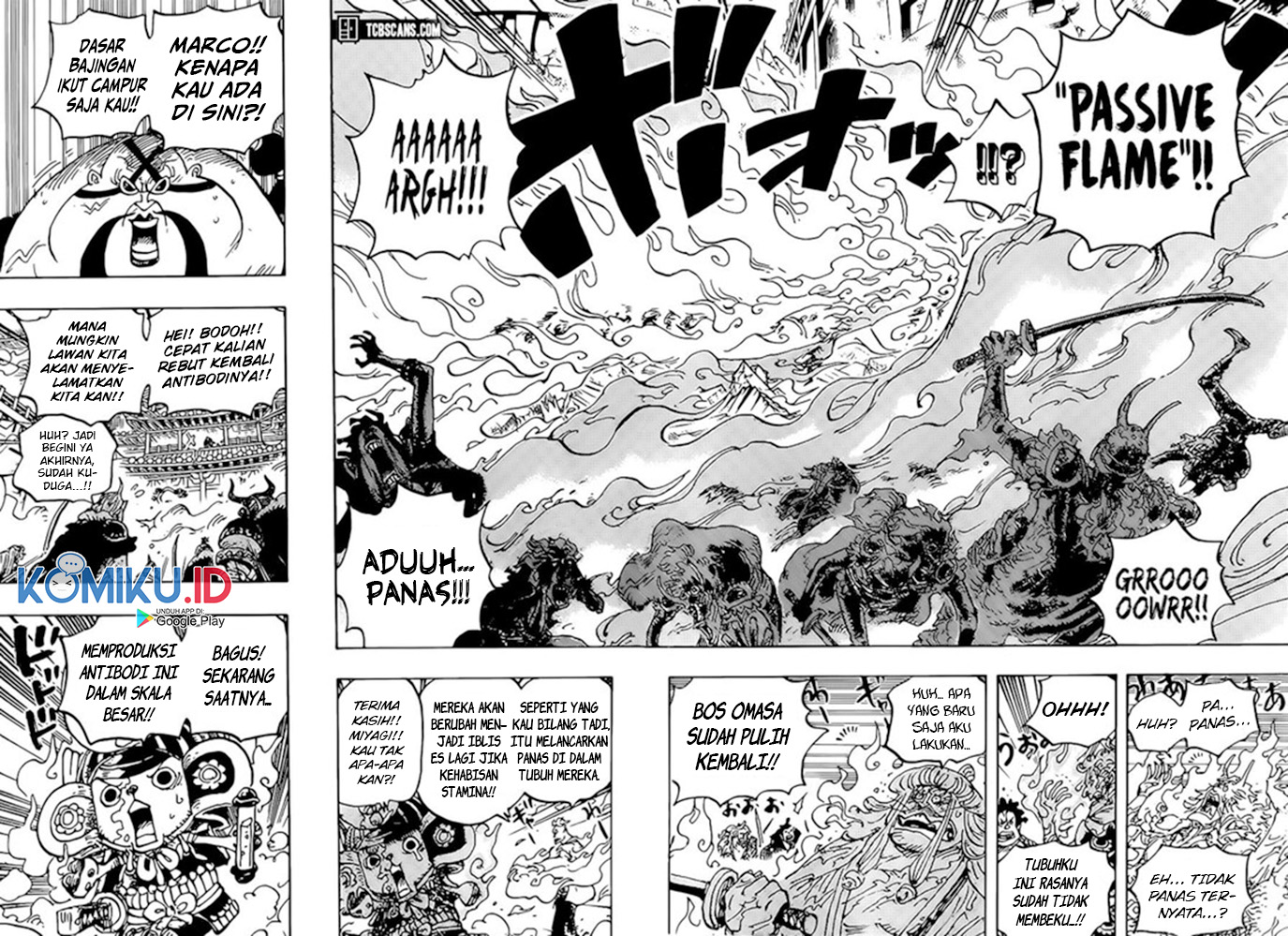 One Piece Chapter 998 HD Gambar 5