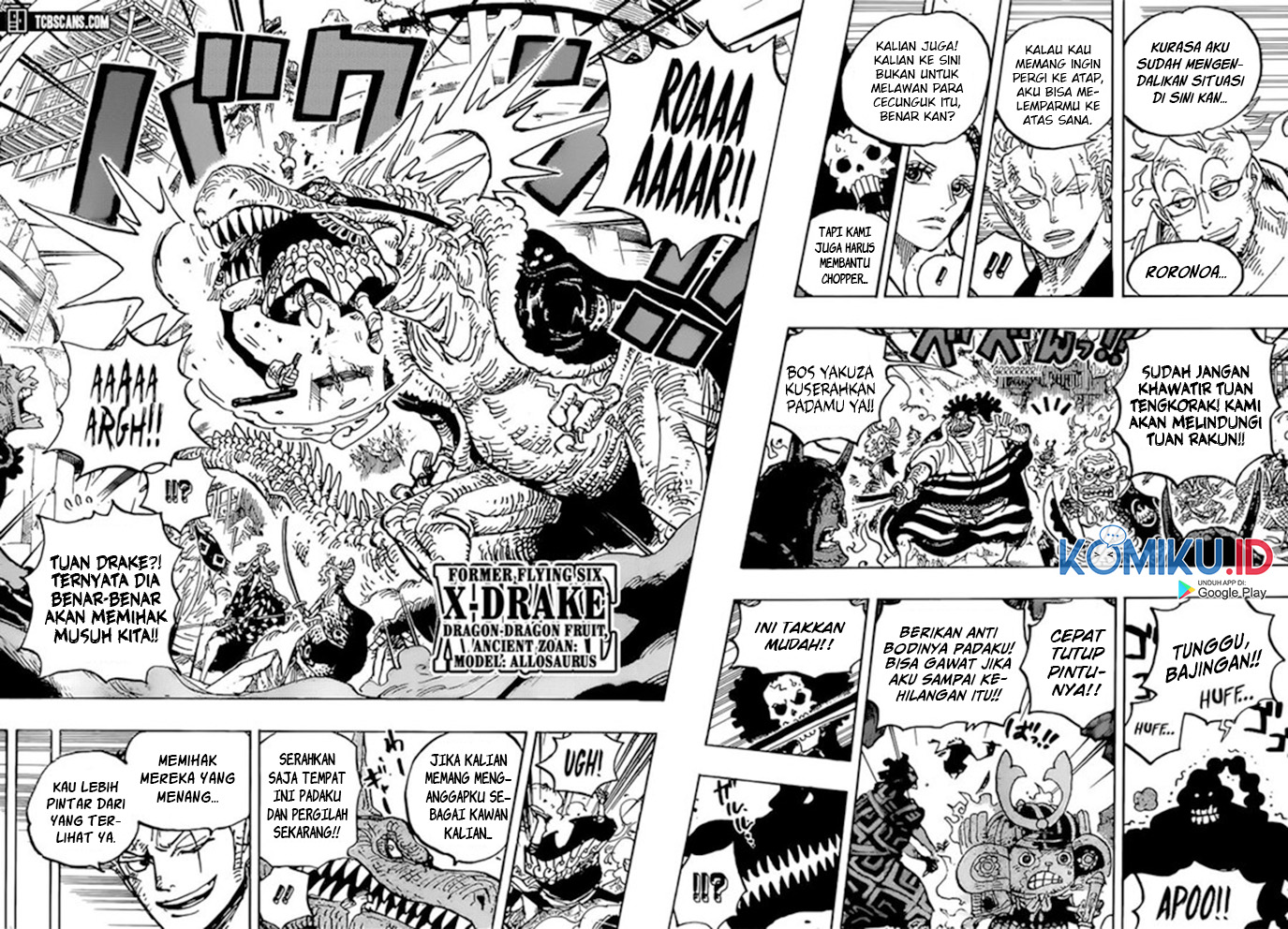 One Piece Chapter 998 HD Gambar 6
