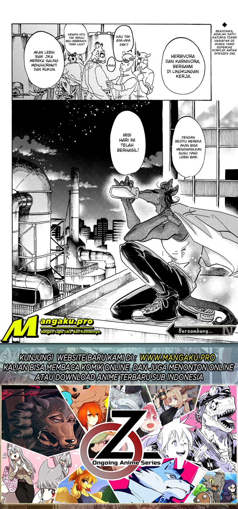 Beastars Chapter 102 Gambar 20