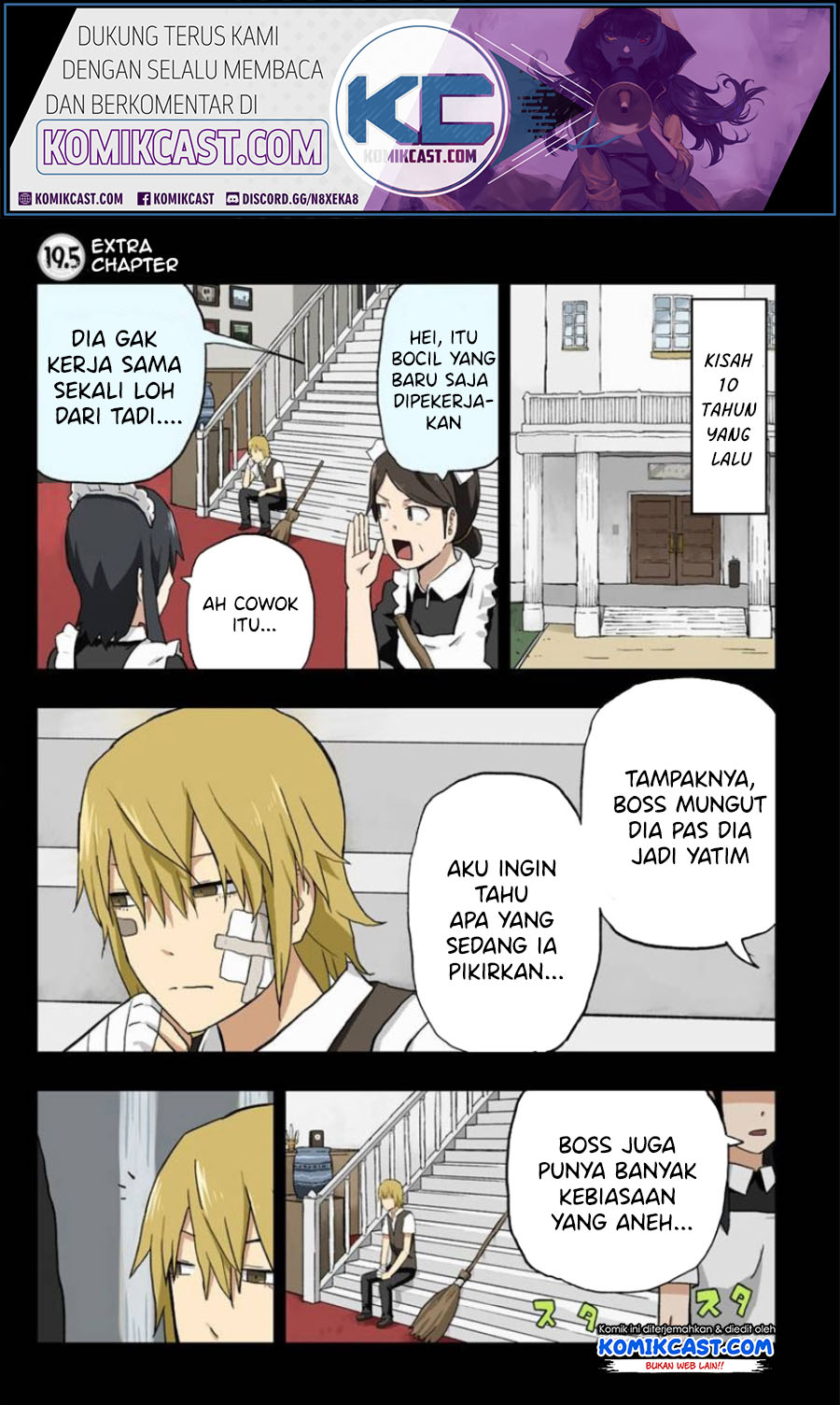 Baca Komik Hinmin Choujin Kanenashi-kun Chapter 19.5 Gambar 1
