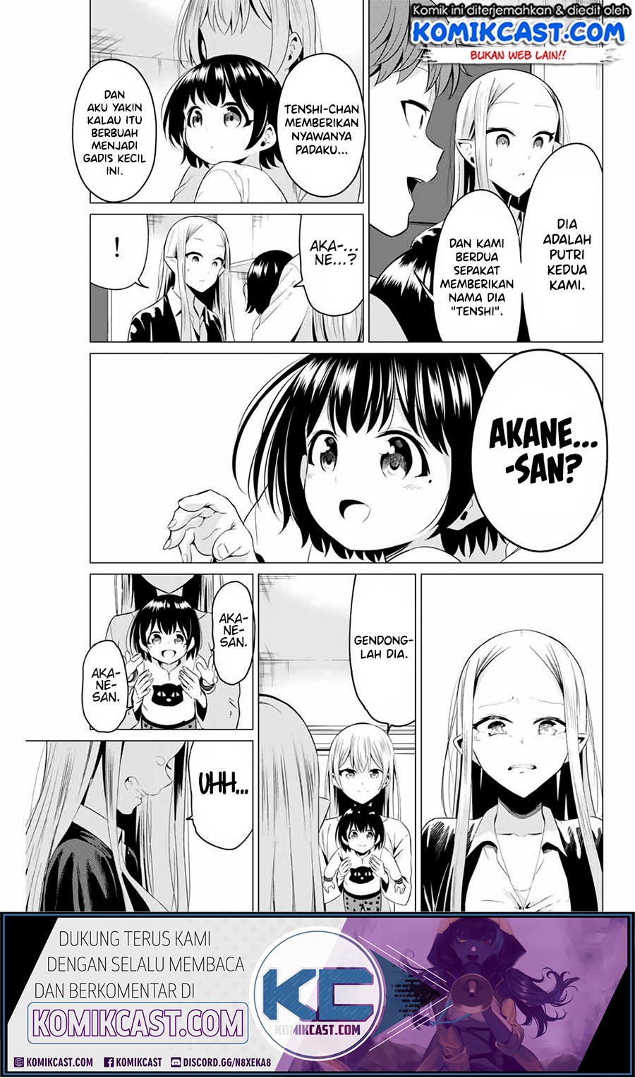 Sekai ka Kanojo ka Erabenai Chapter 40.3 Gambar 8