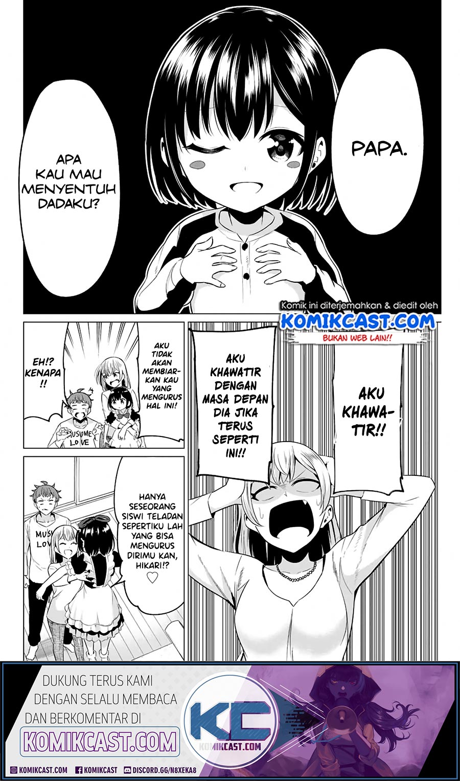 Sekai ka Kanojo ka Erabenai Chapter 40.2 Gambar 5