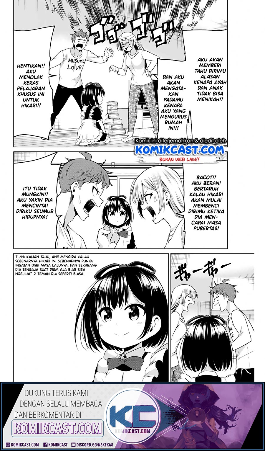 Sekai ka Kanojo ka Erabenai Chapter 40.2 Gambar 7