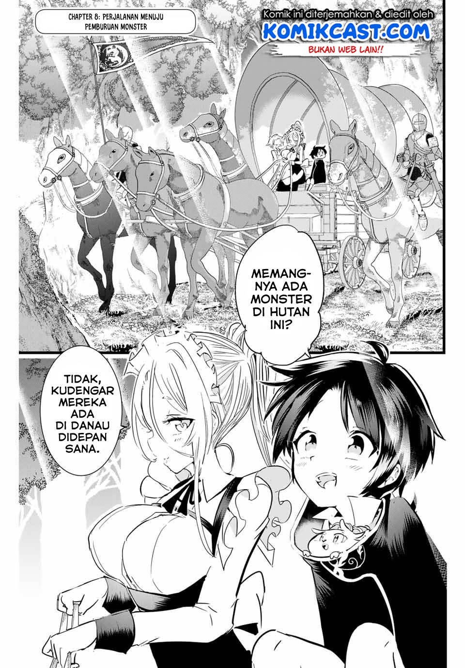 Baca Komik Tensei Shitara dai Nana Ouji dattanode, Kimamani Majutsu o Kiwamemasu Chapter 08 Gambar 1