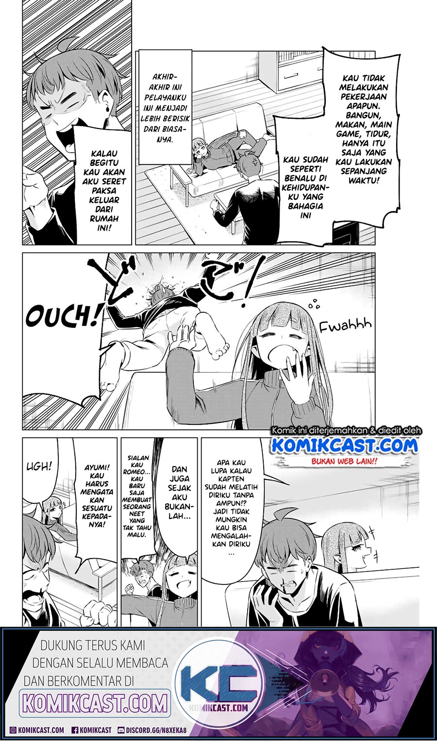 Sekai ka Kanojo ka Erabenai Chapter 40.4 Gambar 3
