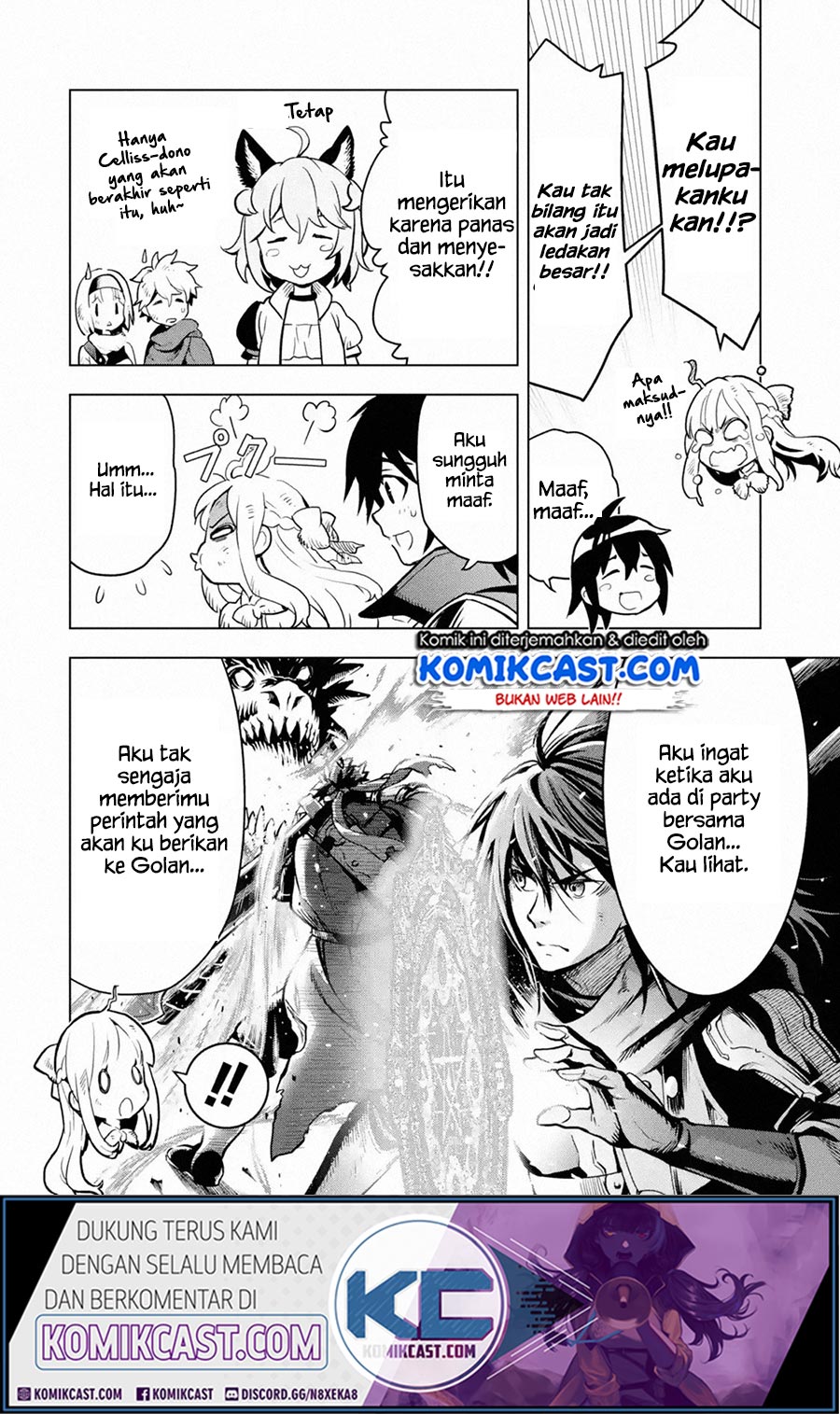 Koko wa Ore ni Makasete Saki ni Ike to Itte kara 10 Nen ga Tattara Densetsu ni Natteita Chapter 14.1 Gambar 8