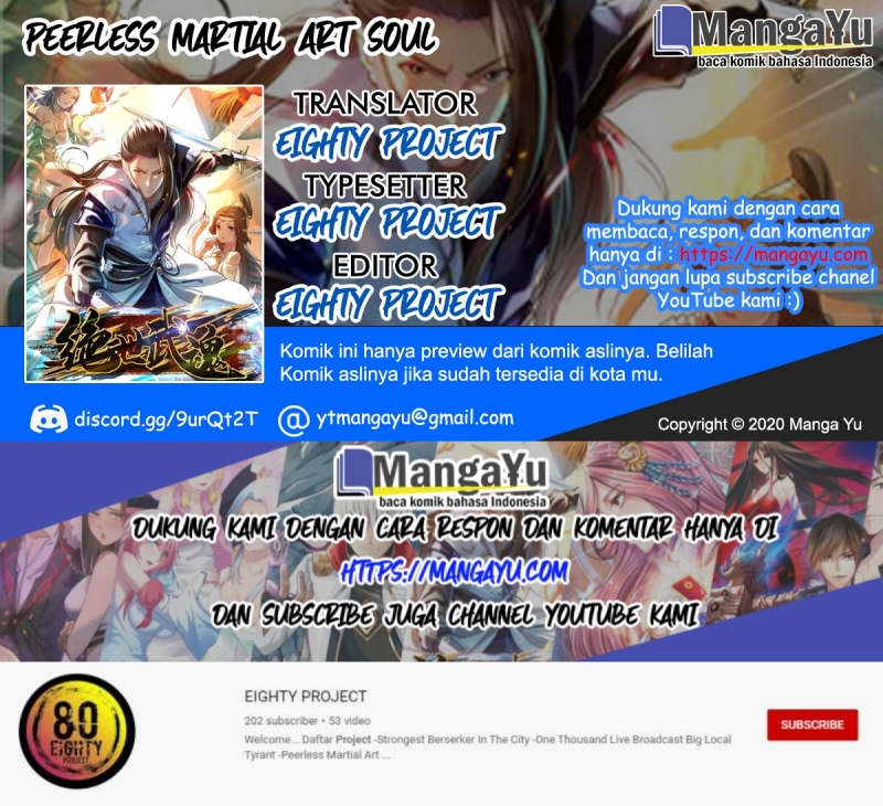 Baca Komik Peerless Martial Art Soul Chapter 13 Gambar 1