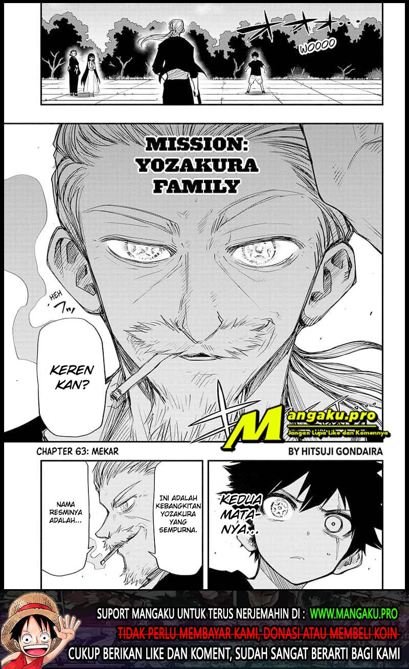 Baca Manga Mission: Yozakura Family Chapter 63 Gambar 2