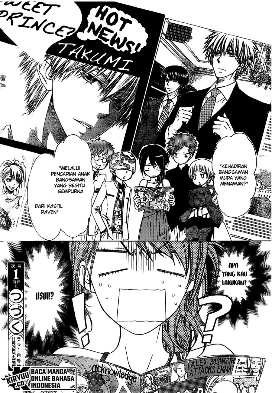 Kaichou wa Maid-sama! Chapter 76 Gambar 32