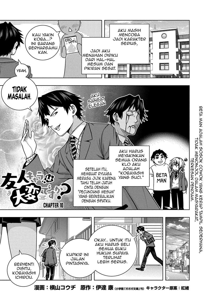 Baca Komik Is it Tough Being a Friend? Chapter 10 Gambar 1