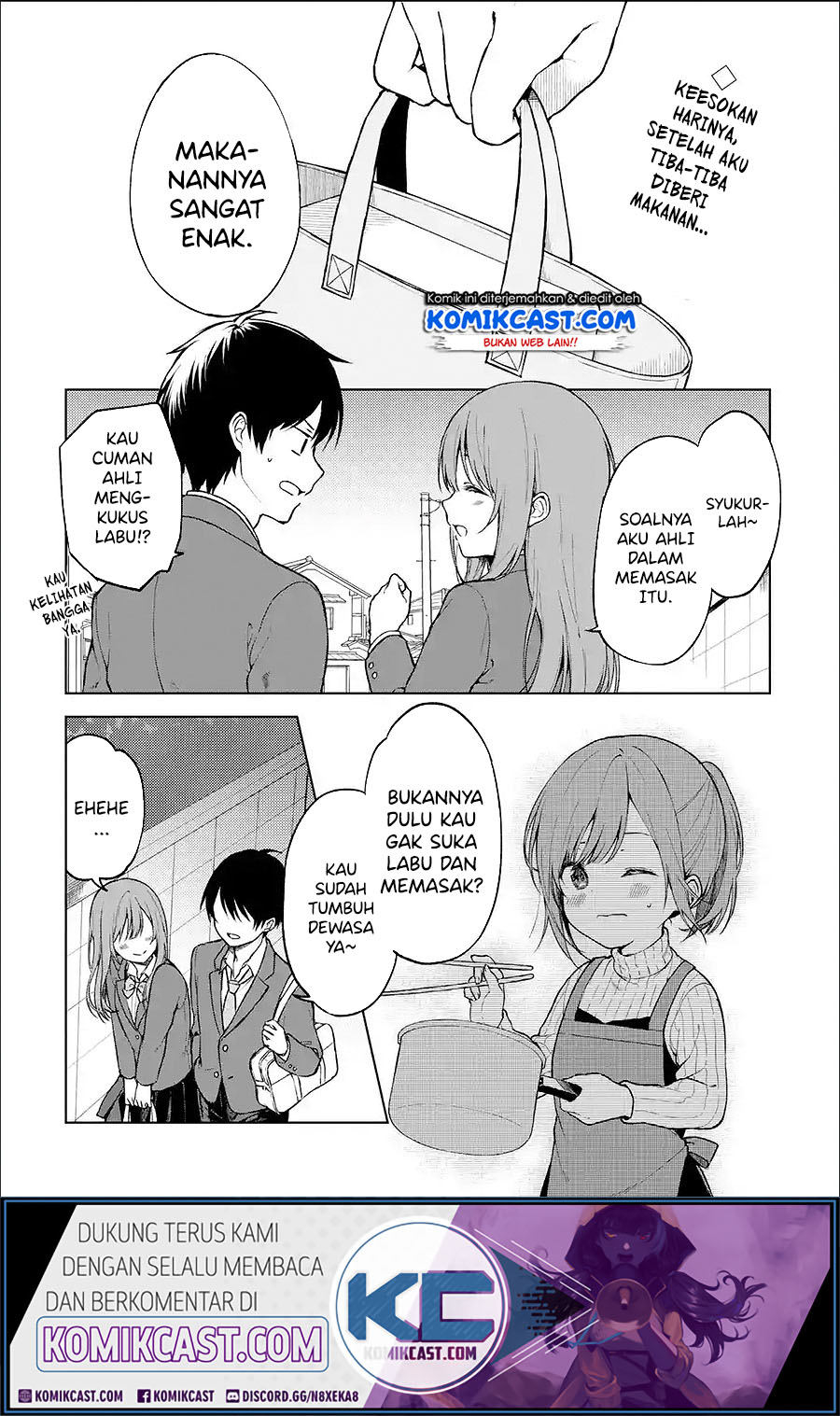 Baca Chikan Saresou ni Natteiru S-kyuu Bishoujo wo Tasuketara Tonari no Seki no Osanajimi datta Chapter 14 Gambar 2