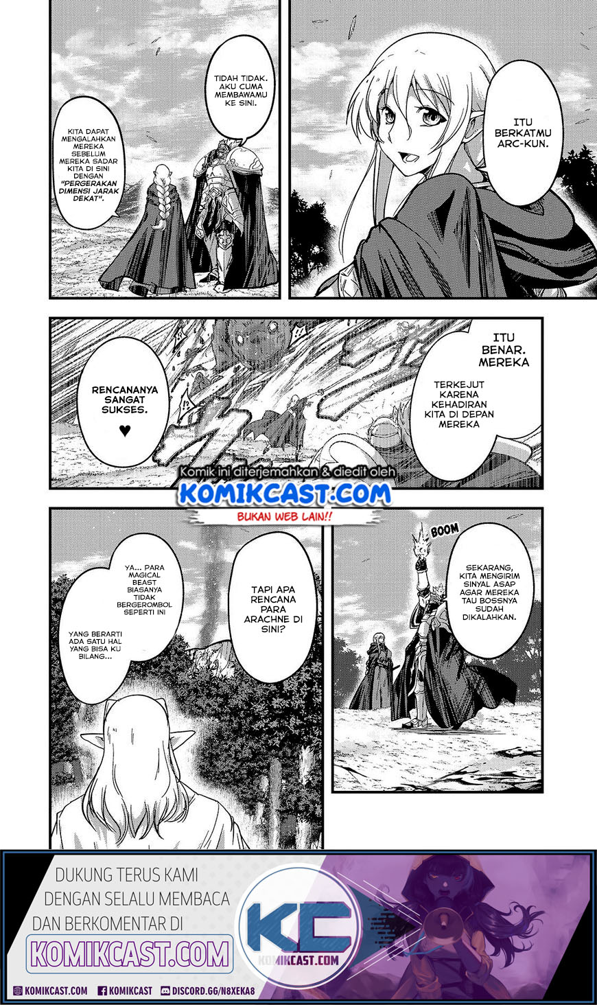 Gaikotsu Kishi-sama, Tadaima Isekai e Odekake-chuu Chapter 36 Gambar 22