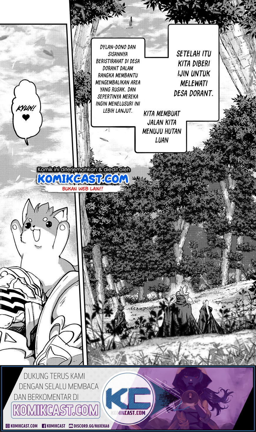 Gaikotsu Kishi-sama, Tadaima Isekai e Odekake-chuu Chapter 36 Gambar 25