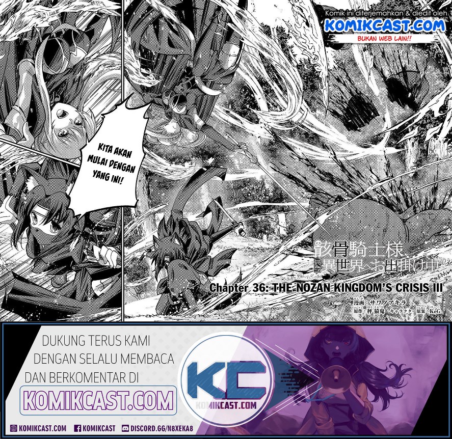 Gaikotsu Kishi-sama, Tadaima Isekai e Odekake-chuu Chapter 36 Gambar 3