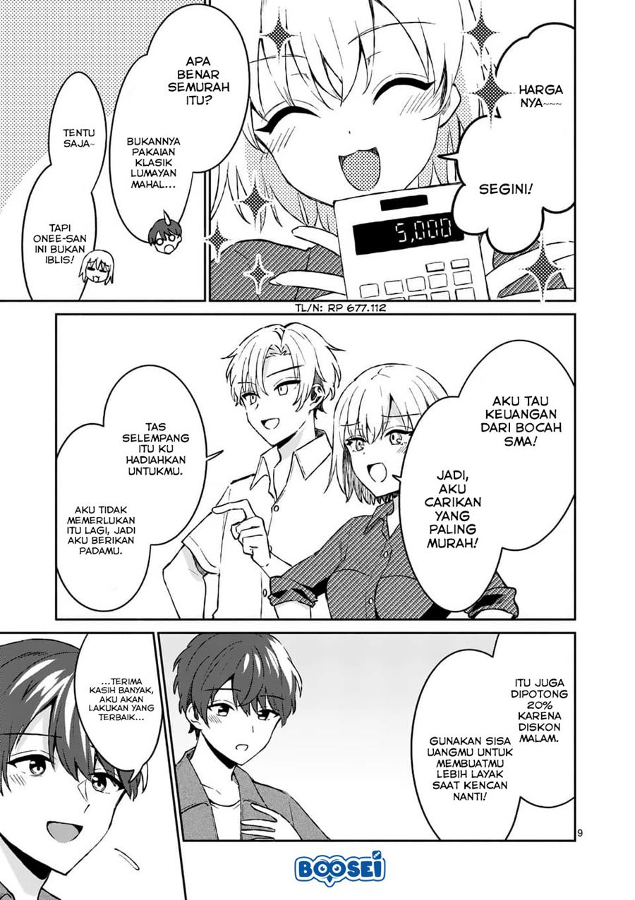 Shiotaiou no Sato-san ga Ore ni dake Amai Chapter 09 Gambar 10