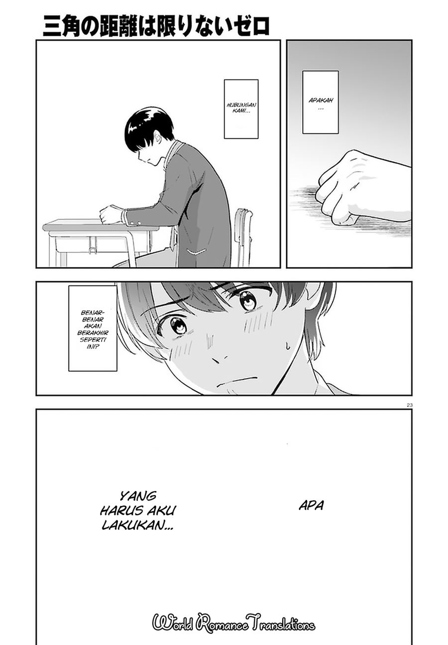 Sankaku no Kyori wa Kagiri nai Zero Chapter 15 Gambar 23