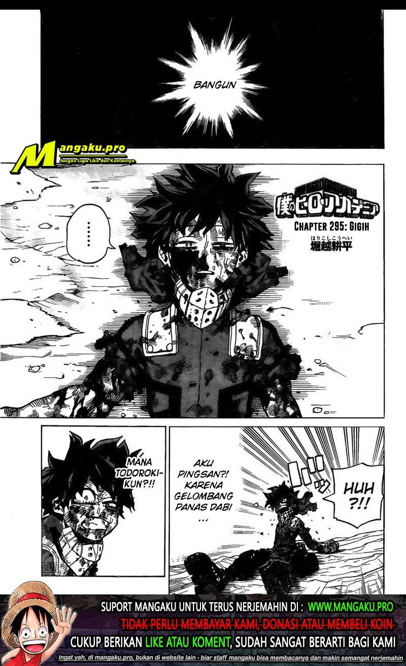 Baca  Boku no Hero Academia Chapter 295 Gambar 2