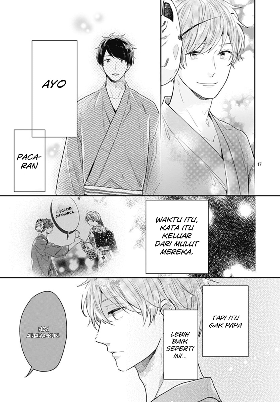 Koi wo Shiranai Bokutachi wa Chapter 7 Gambar 37