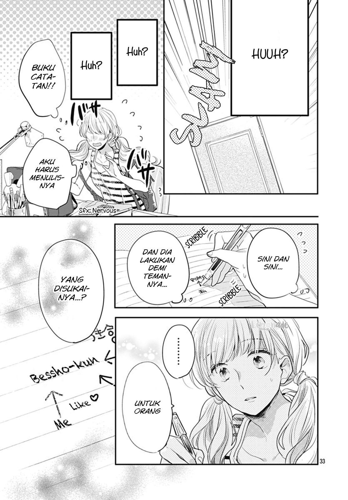 Koi wo Shiranai Bokutachi wa Chapter 7 Gambar 69