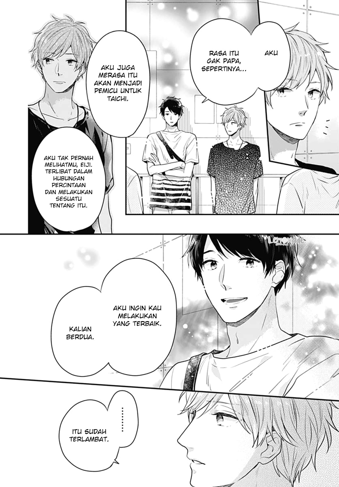 Koi wo Shiranai Bokutachi wa Chapter 5 Gambar 34