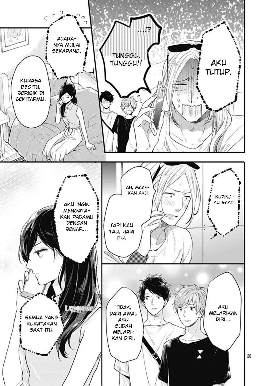 Koi wo Shiranai Bokutachi wa Chapter 5 Gambar 51