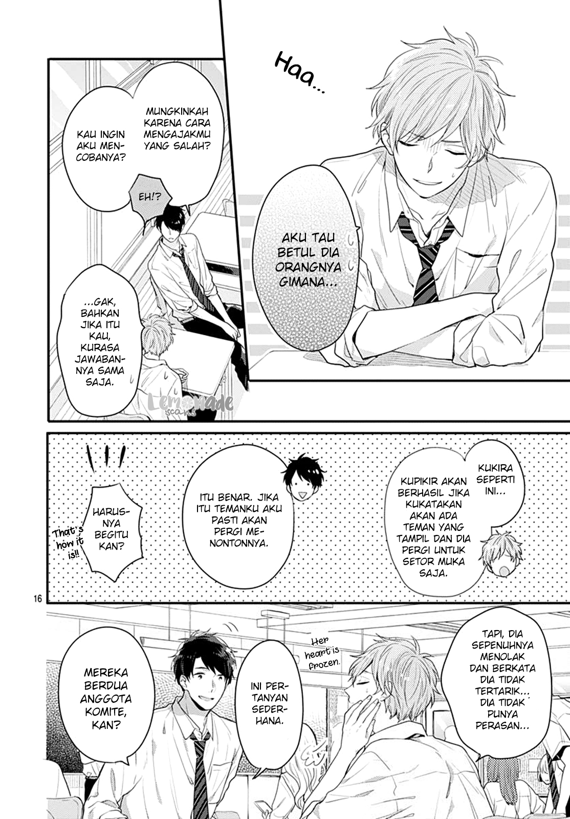 Koi wo Shiranai Bokutachi wa Chapter 4 Gambar 34