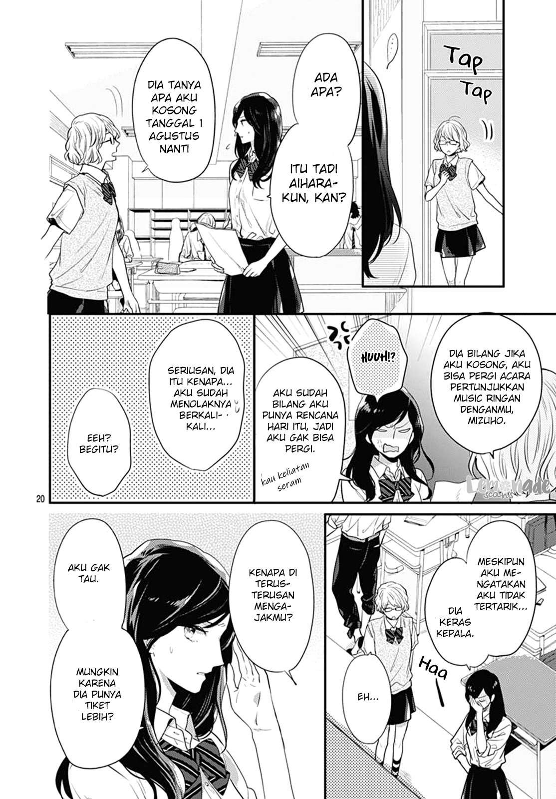 Koi wo Shiranai Bokutachi wa Chapter 4 Gambar 42