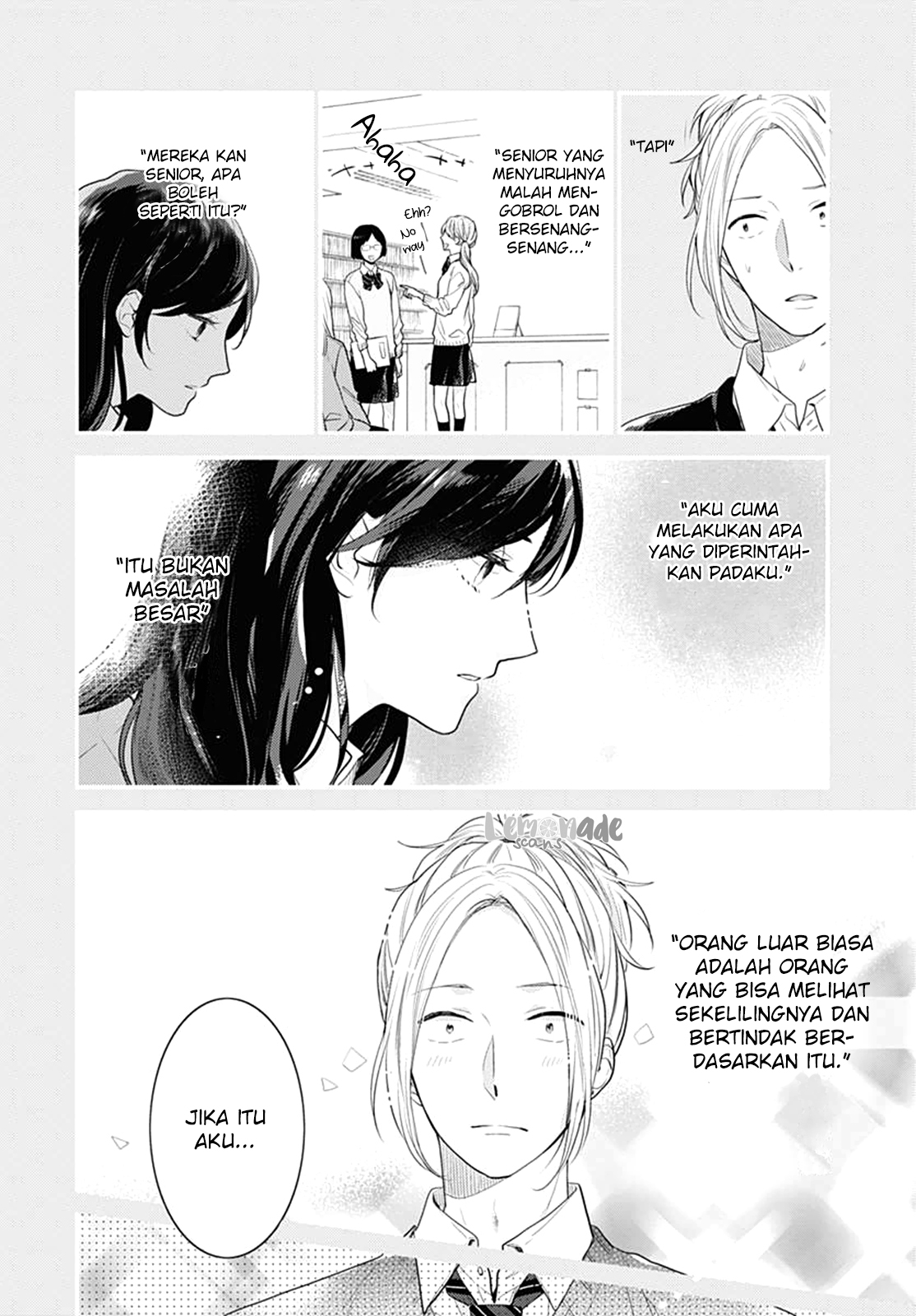 Koi wo Shiranai Bokutachi wa Chapter 4 Gambar 61