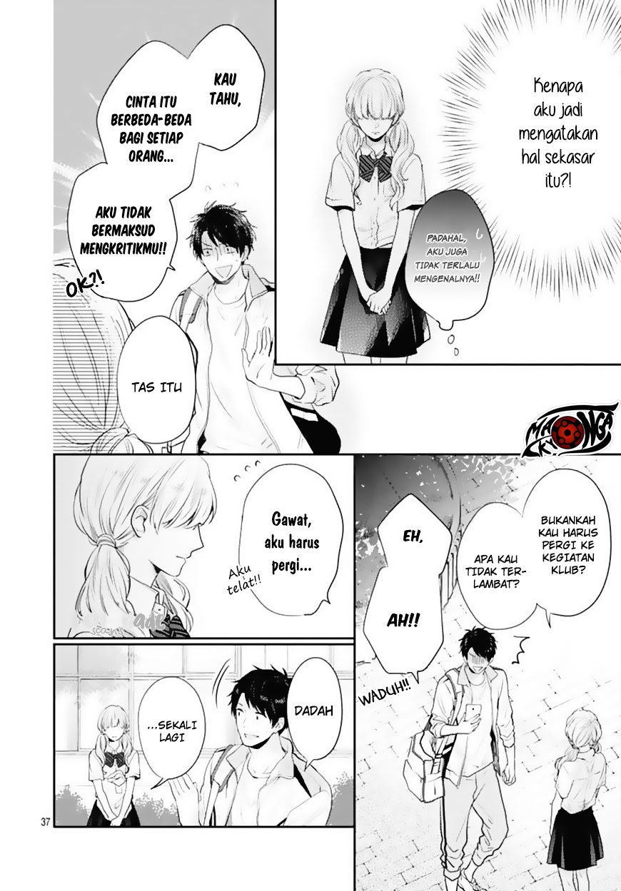 Koi wo Shiranai Bokutachi wa Chapter 2 Gambar 77
