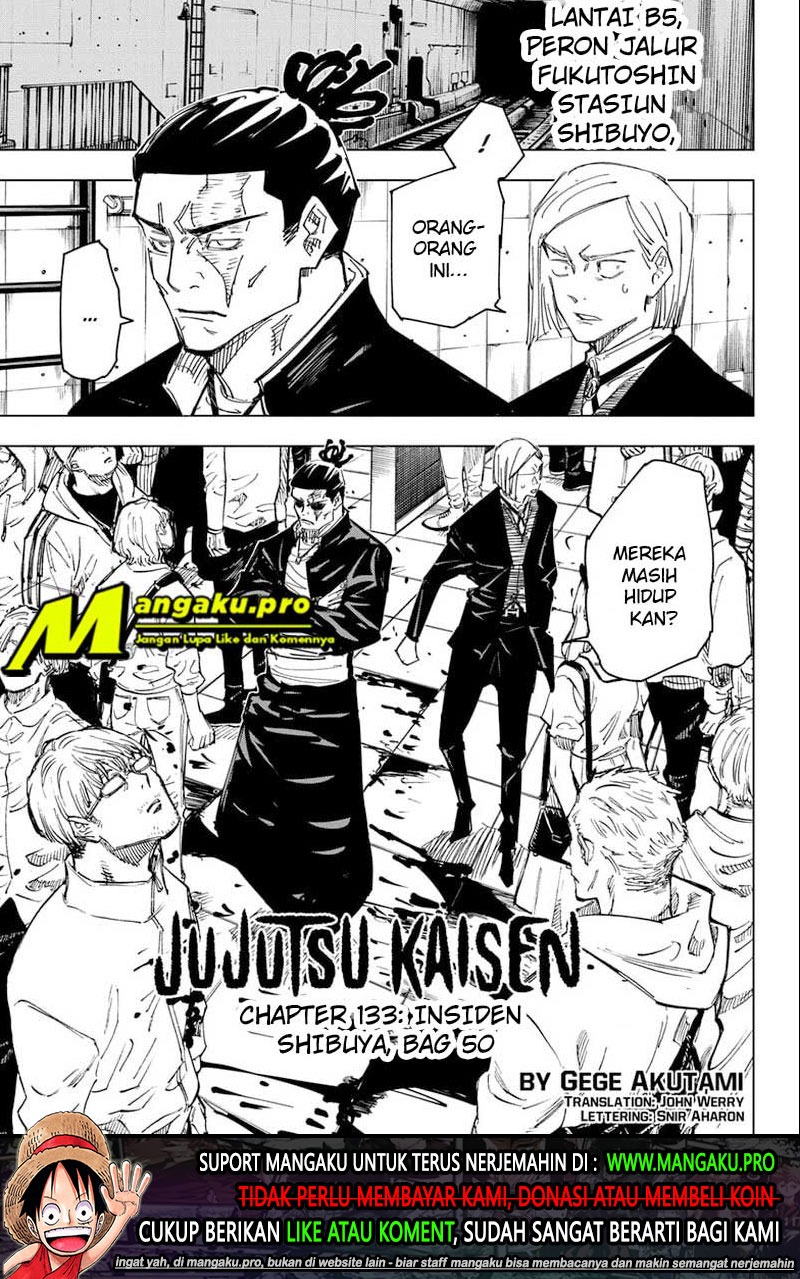 Baca Manga Jujutsu Kaisen Chapter 133 Gambar 2