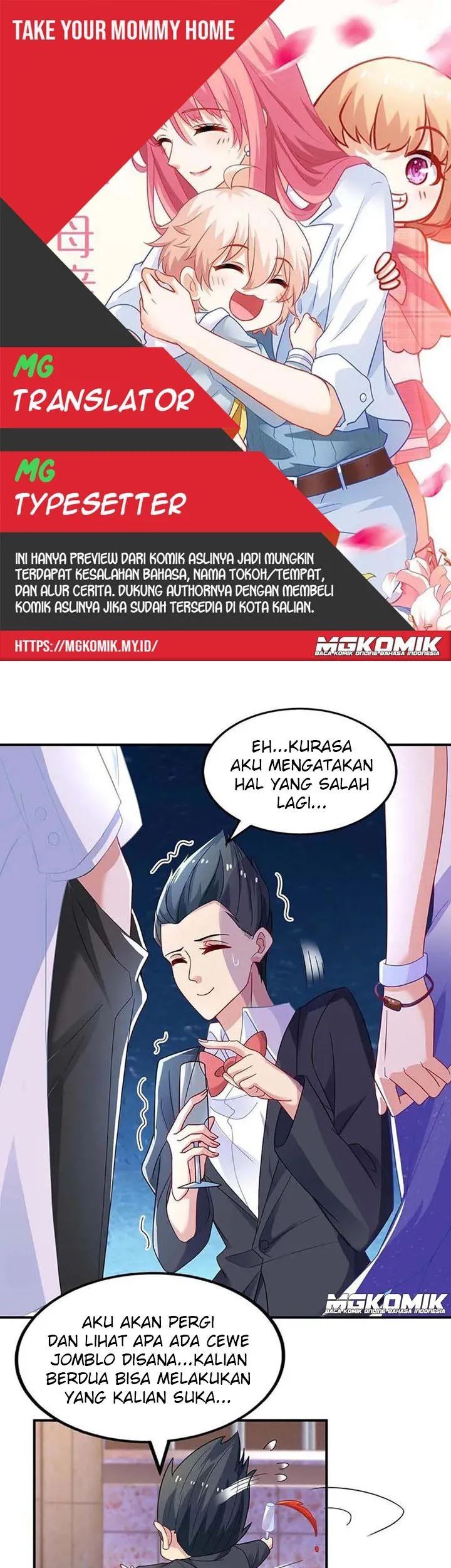 Baca Komik Take Your Mommy Home Chapter 156 Gambar 1