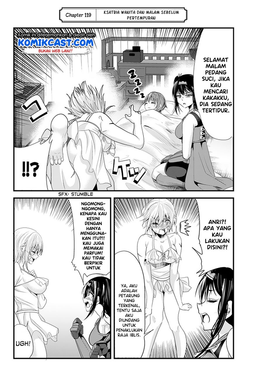 Ima Made Ichido mo Onna Atsukaisareta koto ga nai Onna Kishi wo Onna Atsukai suru Chapter 119 Gambar 3