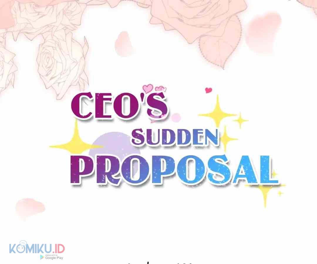 CEO’s Sudden Proposal