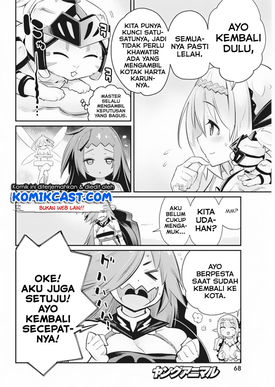 S-Rank Monster no Behemoth Dakedo, Neko to Machigawarete Erufu Musume no Kishi (Pet) Toshite Kurashitemasu Chapter 30 Gambar 19