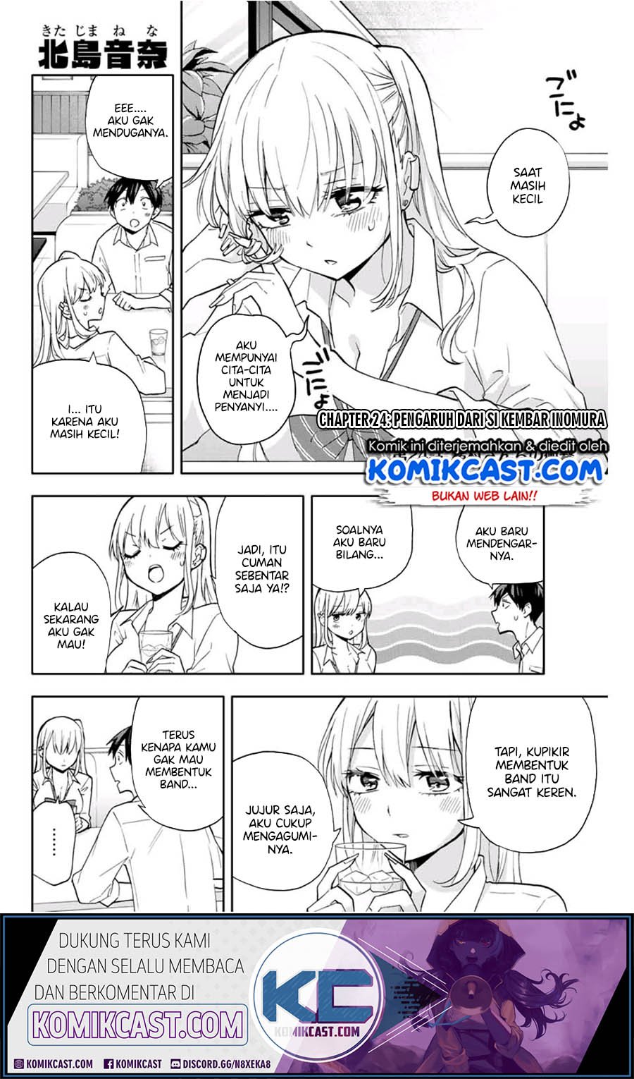 Baca  Hanazono Twins Chapter 24 Gambar 2