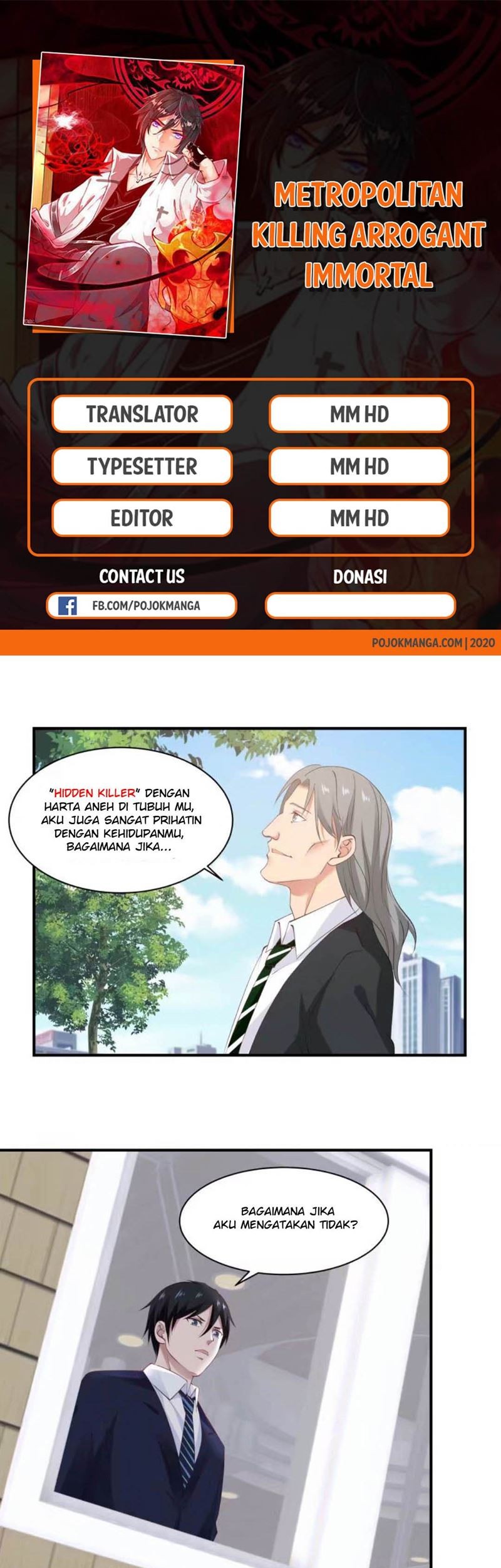 Baca Komik Metropolitan Killing Arrogant Immortal Chapter 32 Gambar 1