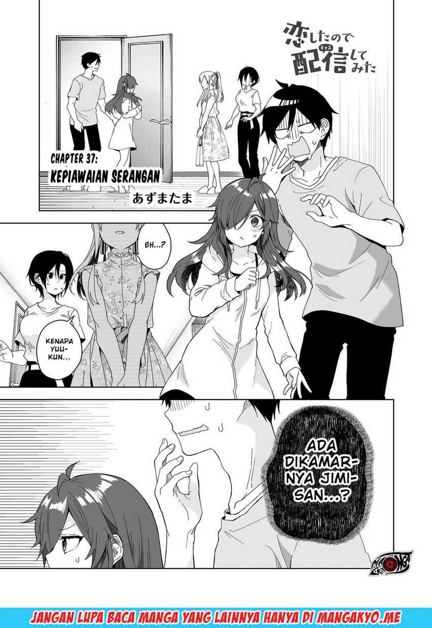 Baca Koi Shita no de, Haishin Shite Mita Chapter 37 Gambar 2