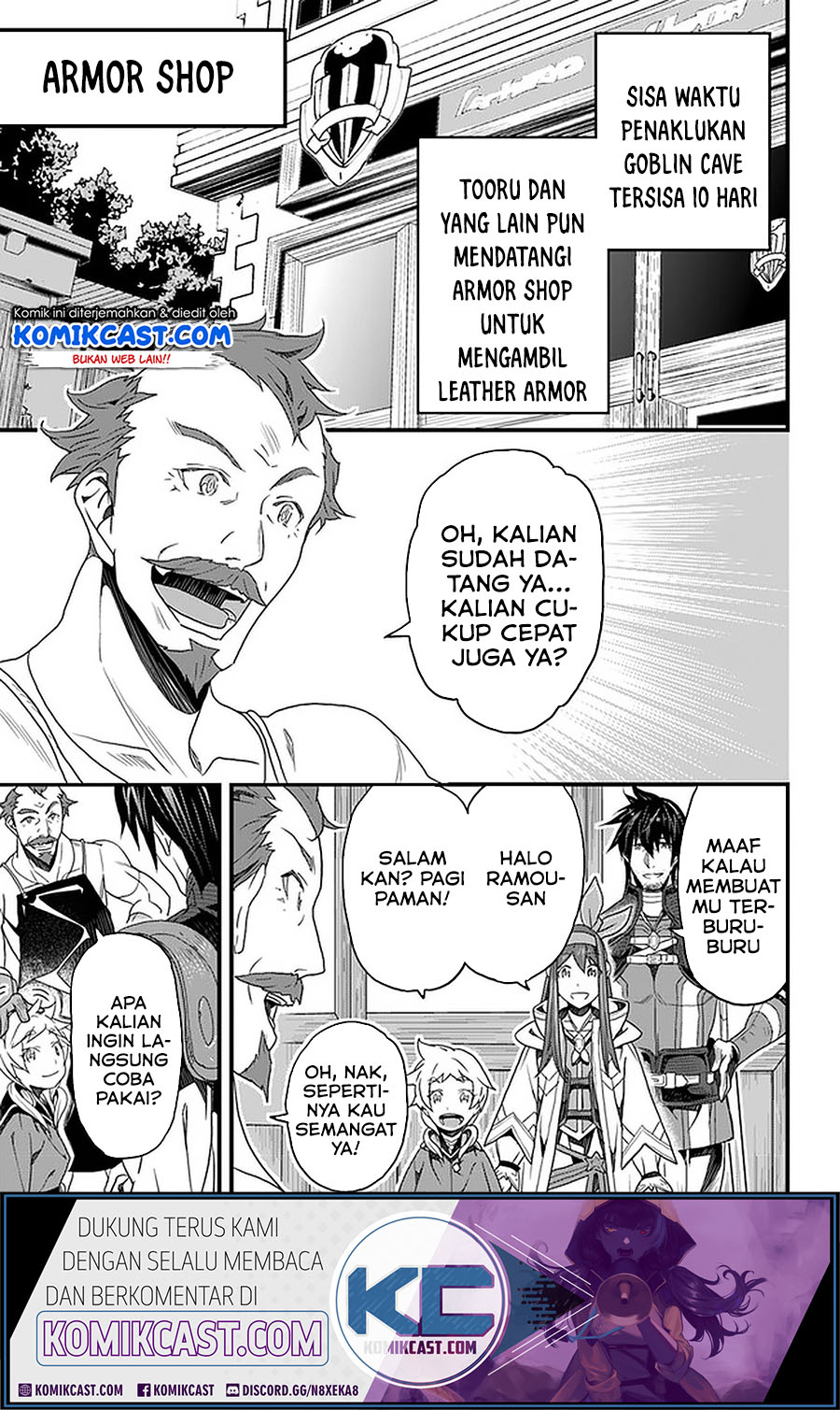 Baca Komik Yakudatazu Skill ni Jinsei o Sosogikomi 25-nen, Imasara Saikyou no Boukentan Midori Kashi no Akira Chapter 15.1 Gambar 1