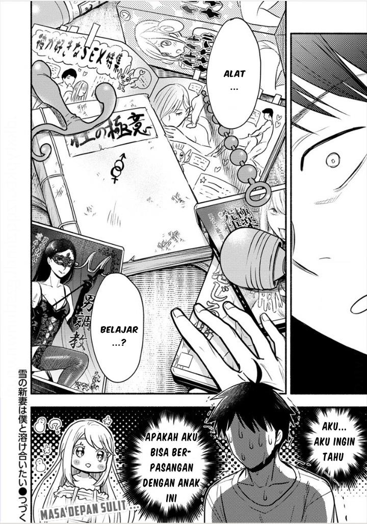 Yuki no Niiduma wa Boku to Tokeaitai Chapter 02.2 Gambar 19